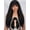 10 Inch, variant on Yaki Straight Human Hair Wigs with Bangs 180% Density 2x4 Lace Front Wigs with Bangs Wear and Go Glueless Wigs Closure Wigs with Bangs 100% Brazilian Virgin Human Hair Wigs for Women 18 Inch