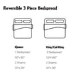 thumbnail image 5 of Evjk 3-Piece Matelassé Bedding Set – Elegant, Durable Polycotton Bedspread with Intricate Textured Design, KING, 5 of 5