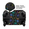 thumbnail image 4 of Balery Luggage Cover Colorful Palms Print Suitcase Covers for Luggage Elastic Washable Suitcase Protector Fits 18-32 Inch Luggage(excluding luggage)-Small, 4 of 9