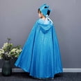 thumbnail image 3 of Cape Princesse à Sequins Colorés pour Filles - Costumes de Fête d'Anniversaire d'Halloween, 3 of 6