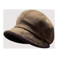 thumbnail image 2 of Women's Bomber Hats Winter Hats For Men Women Fleece Lined Soft Warm Knit Hat Ski Stocking Cuffed Cap, Women's Accessories Bomber Hats, 2 of 3
