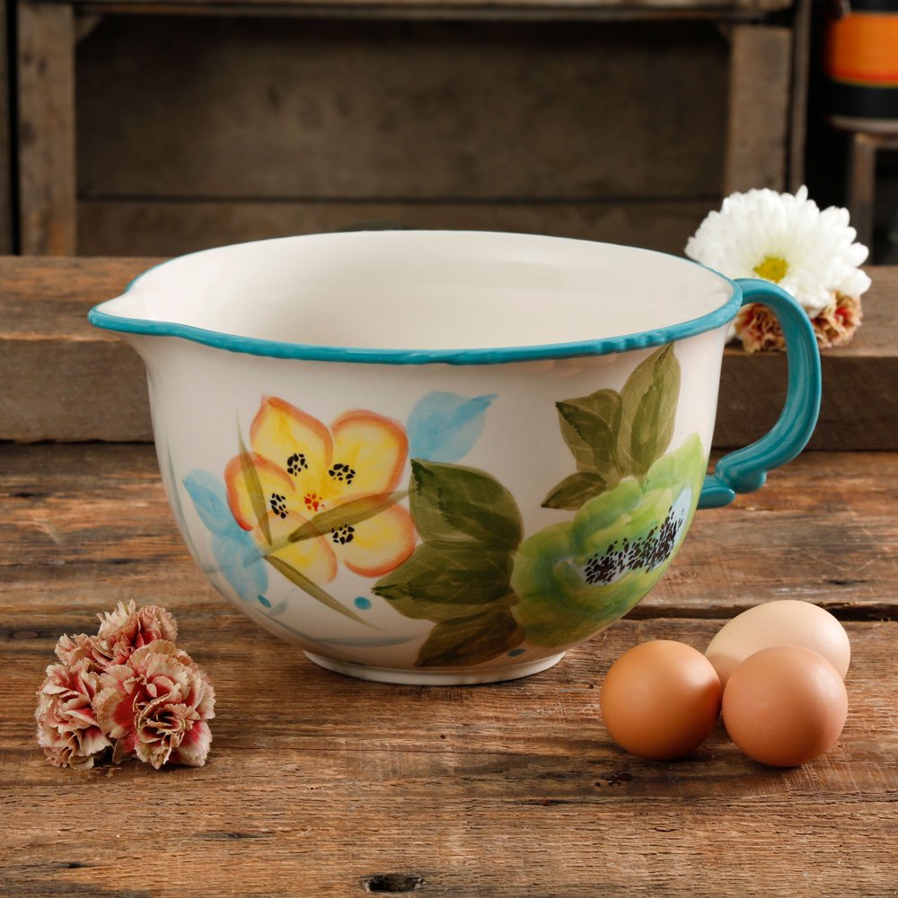 The Pioneer Woman Vintage Bloom 3 Qt Batter Bowl