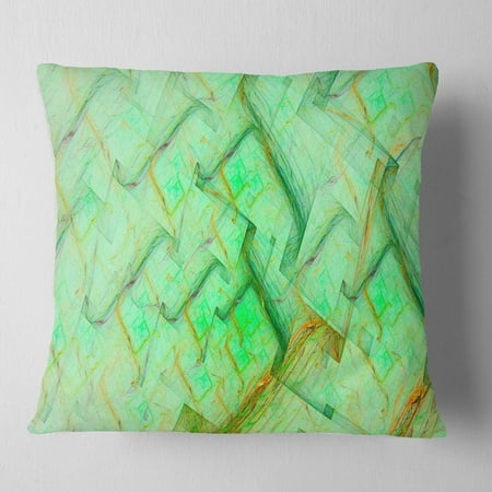 Design Art Designart Light Green Electric Lightning Abstract