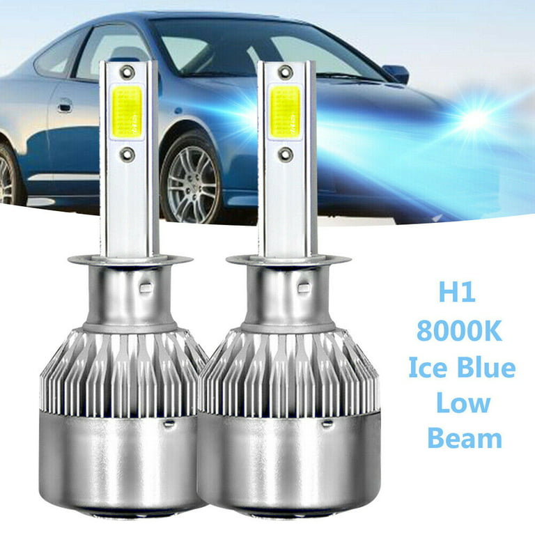 4pcs H11B LED Headlights H11b Low Beam Ice Blue 8000K For Kia Sedona  2008-2012 2014 