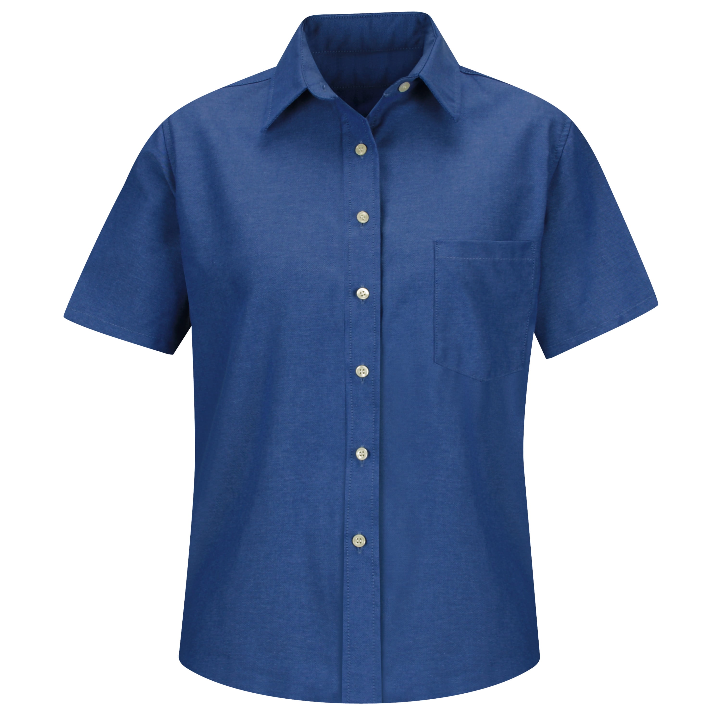 Short Sleeve Oxford Dress Shirt 