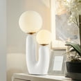 thumbnail image 3 of Arturesthome Modern Accent Table Lamp 19.29" for Bedside Nightstand, 3 of 5