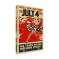 thumbnail image 4 of Trademark Fine Art 'July 4Th' Canvas Art by Vintage Apple Collection, 4 of 4