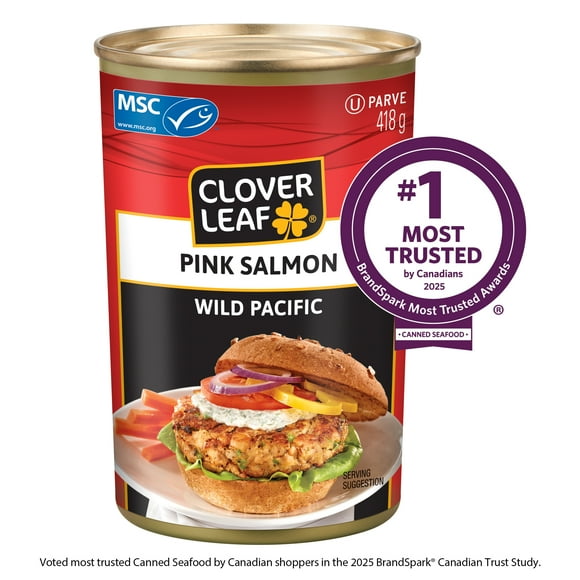 Clover LEAF® Pink Salmon, 418g