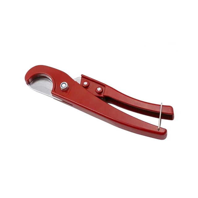 Quick Release PVC Pipe Cutter Heavy Duty Cutting PVC Stainless Cutter Cutter Plumbing Tube For Air Conditioning Maintenance ,One-Click Setup
