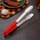thumbnail image 2 of Alfombrilla de Acero Inoxidable 304, Pinza de Pan para Sandwich, Asador de Pan con Pegamento Rojo, Gadget de Cocina, Pinza de Sandwich para Barbacoa, Resistente, Portátil, para Cocina, para, 2 of 9