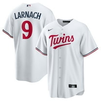 Men's Nike Trevor Larnach White Minnesota Twins Home Replica Jersey