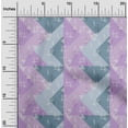 thumbnail image 1 of oneOone Organic Cotton Poplin Twill Fabric Line|Chevron & Triangle Geometric Fabric Prints By Yard 42 Inches Wide, 1 of 4