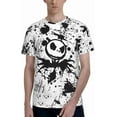 thumbnail image 4 of Jack Skellington Chemise Mode Hommes Femmes T-Shirt à Manches Courtes Imprimé 3D, 4 of 7