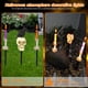 thumbnail image 5 of Candelabro Calavera Halloween Luces Solares Impermeables, 5 of 9