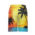 thumbnail image 3 of Miqool Mens Swim Trunks Quick Dry Board Shorts Breathable Hawaii Beach Shorts Swimwear Bathing Suits with Pockets, 3 of 4