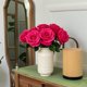 thumbnail image 5 of Ramo de flores de seda artificial DuHouse, 10 unidades, rosas falsas, 5 of 5