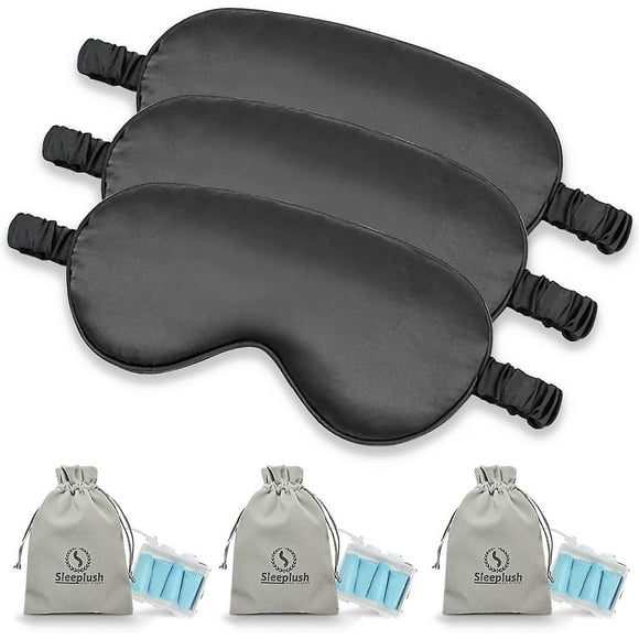 Silk Sleep Mask Eye Mask Blindfold With Double Layer Silk