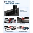 1000LBS Over-Cab Pickup Ladder Rack 49