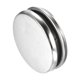 thumbnail image 1 of Fregadero Drenaje Tapón, Grifo Inoxidable Acero Redondo Abatible Escurridor Galvanizado Acabado para Cocina Baño, Plateado Tono Negro Unique Bargains coladores de fregadero, 1 of 4