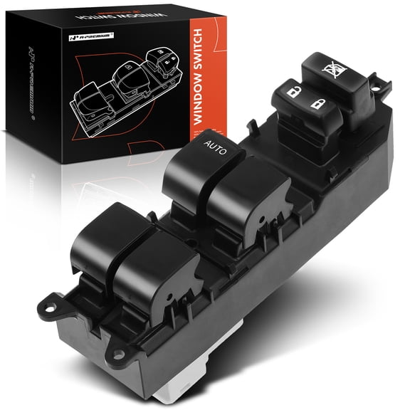 A-Premium Power Window Switch Compatible with Toyota Camry 2007-2009 Tacoma 2012-2015 Yaris 2007-2015 Front Left Driver Side