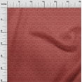 thumbnail image 2 of oneOone Cotton Poplin Twill Red Fabric Geometric Bandhani Craft Projects Decor Fabric Printed By The Yard 56 Inch Wide, 2 of 4