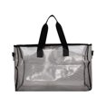 thumbnail image 1 of Bolsa de lona de viaje transparente de PVC Bolsas de playa transparentes portátiles Bolsa de hombro de entrenamiento Sywqhk Para Estrenar, 1 of 3