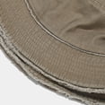 thumbnail image 7 of Kelon Unisex Hollow Denim Fisherman Hat, Washed Texture Breathable Bucket Hat, Casual Solid Sunshade Headwear for Daily Outdoor, One Size Bucket Hats, 7 of 7
