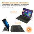 thumbnail image 3 of HLONK Bluetooth Standard Keyboard with Data Cable  Black, 3 of 9
