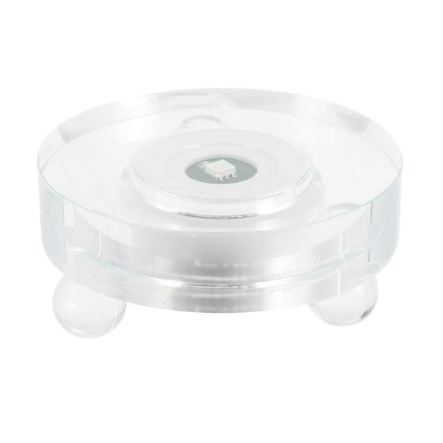 Glowing Light Base Crystal LED Lighting Base Lighting Lamp Stand Small LED Base