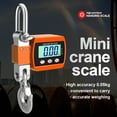 thumbnail image 4 of Balance Numérique 0.05-500kg Balance Électronique Suspendue Affichage Numérique LCD Balance Portable Robuste avec Rétroéclairage, avec Conversion Kg Lb N, 4 of 8