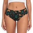 thumbnail image 1 of Balery Deers In The Forest Ropa Interior de Algodón para Mujer con Dibujo – Braguitas Cómodas y Elásticas, Estilo Clásico-Small, 1 of 6