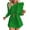 Green, variant on Tauxra Skirts for Women,Suit for Women,Women's Print Blazer Set,Short Sleeve Turn Down Collar Short Skirt Suit,Skirts for Women Short