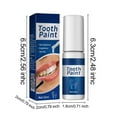 thumbnail image 2 of Instant Teeth Whitening Paint Kit - 5ml Dental Stain Remover for Yellow Teeth, Safe & Gentle Formula with Natural Mint, Effectively Removes Coffee, Tea, Wine Stains, Quick & Easy to Use at Home, 2 of 8