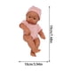 thumbnail image 3 of 7.87 Inch Soft Newborn Baby Dolls Vinyl Baby Dolls With Clothes Set Including Pacifier Realistic Doll Look Real, 3 of 7