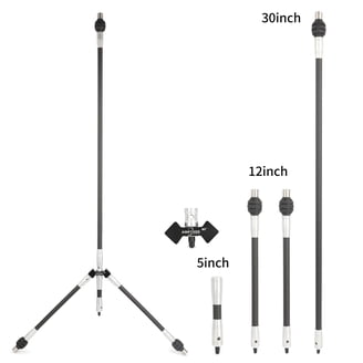 Stabilisateur Viper 10 Pouces – Alu, 4 Oz, Amortisseur Caoutchouc Pour Arc à Poulies