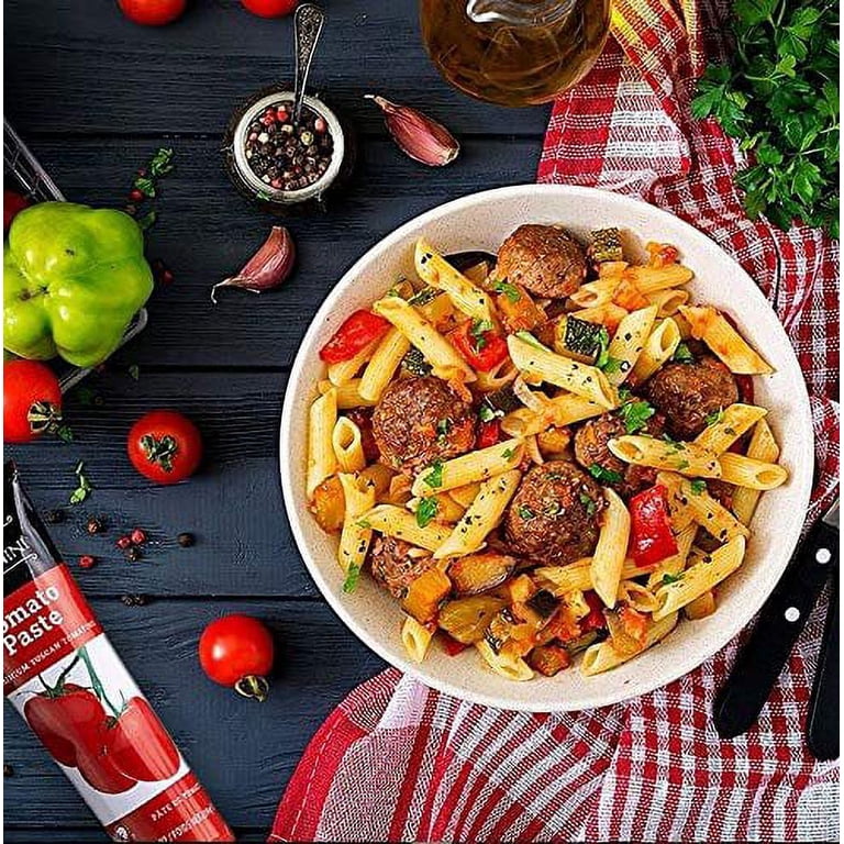 TUSCANINI Double Concentrated Tomato Paste Tube 7.5oz Made with