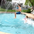 thumbnail image 2 of Magic Pool LED Water Powered Swimming Pool Fountain with Color Changing Light Bulb for Swimming Pool Accessories and Pool Decor, Multicolor, 2 of 9