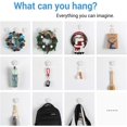 thumbnail image 6 of Luxear Heavy Duty Adhesive Hooks, No Trace Suction Cup Wall Mount, 2 Pack, 6 of 9