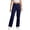 16Navy30, variant on XAOFW Boys Girls Back To School Pants Elastic Waist Stretchy Pull On Chino Trousers Uniform Pants For Girls Kids Versatile Bottom 5-6 Years