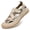 Sand Color, variant on Men's Slip- Closed-Toe Sandals - Lightweight Odor-Resistant Driving & Casual Shoes Suitable for Middle-Aged Fathers, Round Toe Summer Footwear with Sole, Cushioned Insole for Driving, Outdoor