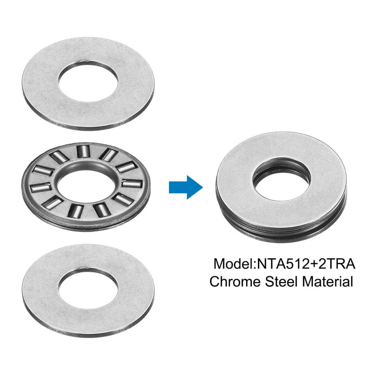 5 Sets Thrust Needle Roller Bearings NTA1625+2TRA Thrust Needle Roller