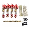 thumbnail image 1 of Amortiguador de presión negativa Ounissouiy RCGOFOLLOW mecanizado CNC para orugas 1/24 Axial SCX24 Rojo, 1 of 6
