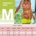 thumbnail image 2 of Conjunto de 4 piezas con bordado de flores, ropa interior, tanga, cinturón, tirantes, sujetador, conjunto de ropa interior sexy, 2 of 6