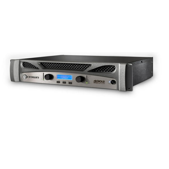Crown XTi4002 amplificador de potencia de dos canales, 1200 vatios a 4Ω