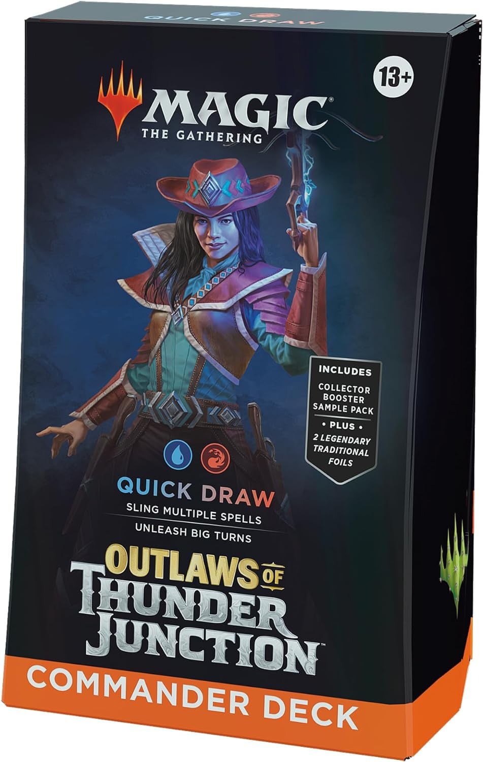 mtg wanted cards Outlaws of Thunder Junction Commander Deck return that card to the battlefield tapped under your control. Magic: The Gathering Outlaws Thunder