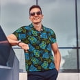 thumbnail image 4 of Fotbe Polo de Golf pour Hommes Motif Jeu – Chemise de Golf Respirante avec Col Boutonné-Moyen, 4 of 6