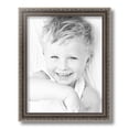 thumbnail image 2 of ArtToFrames 11" x 14" Antique Silver Picture Frame, 11x14 inch Silver Wood Poster Frame (WOM-4562), 2 of 8