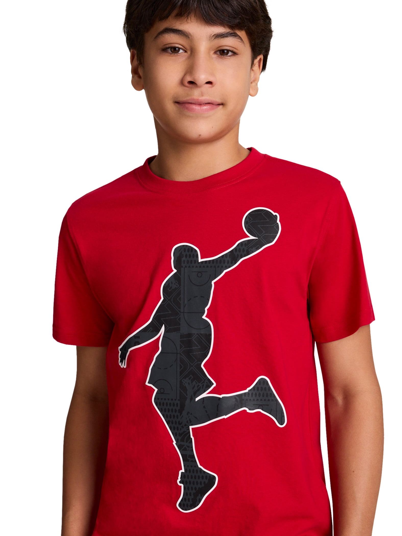 AND1 Boy’s Short Sleeve Graphic T-Shirt, Sizes 4-18