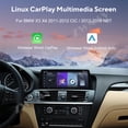 thumbnail image 4 of ZWNAV Ultra-Thin 12.3 inch Wireless CarPlay+Android Auto Retain Original Car Function Car Radio Stereo Multimedia Receiver for BMW X3/X4 2013-2016 Compatible with Original Car NBT System, 4 of 11