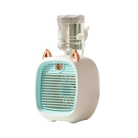 

Home Improvement Clearance Dvkptbk Water Air-conditioning Fan Mini Fan USB Fan Desktop Turbo Spray Humidification Cooler